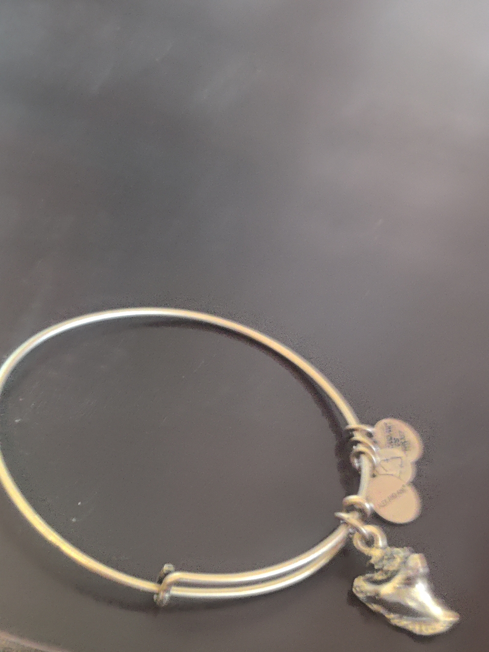 Gold Conch Seashell Chaem Bangle Bracelet- Alex And Ani